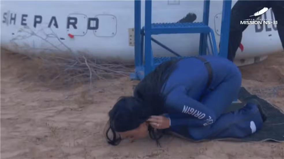 Katy Perry e a viagem espacial
